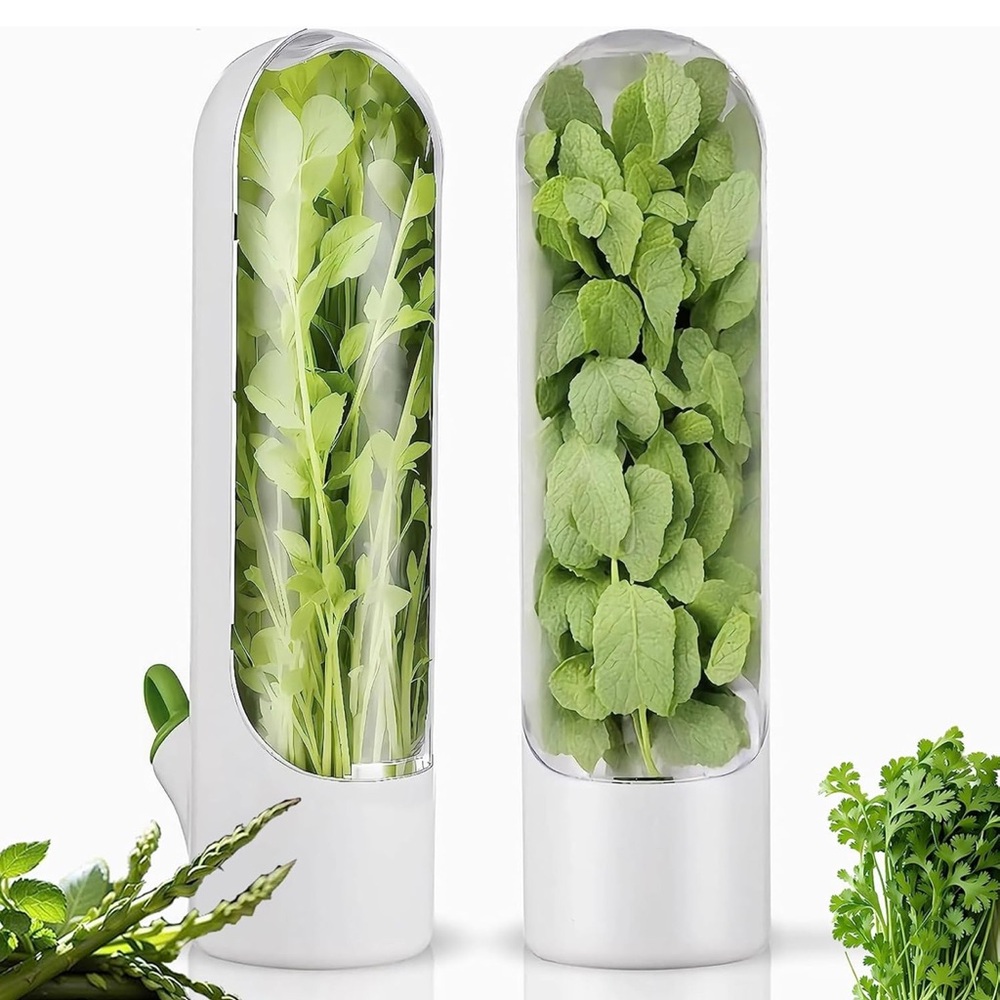 Herb Keeper Storage Containers for fridgerator
